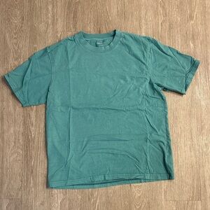 Old Navy Teal Short Sleeve Boxy Fit Tee